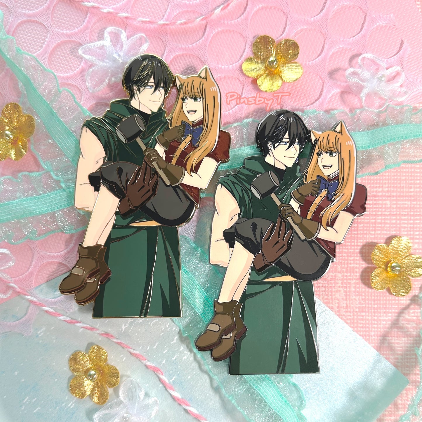 Lv999 FOS cosplay couples pin