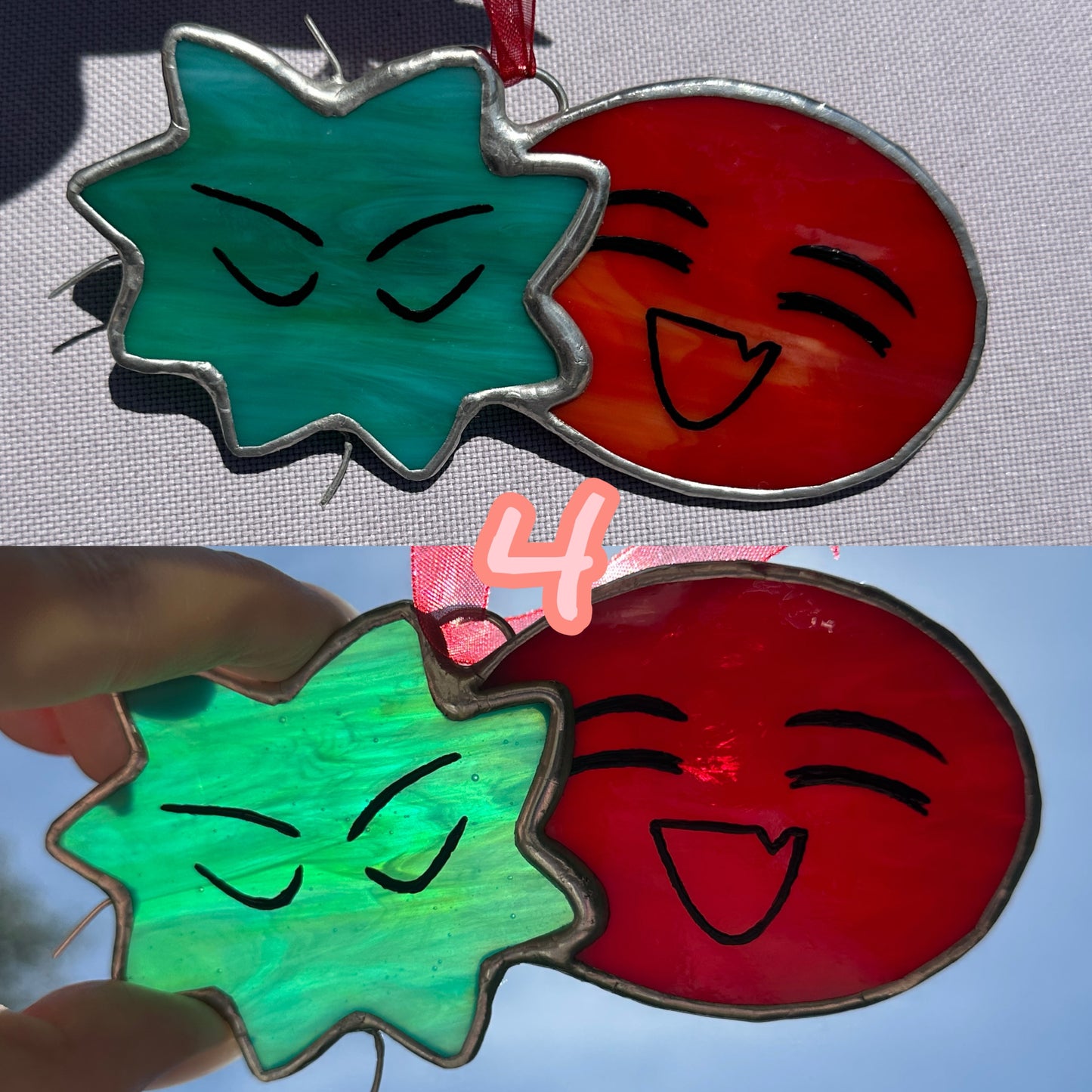 IvanTill stained glass ornaments