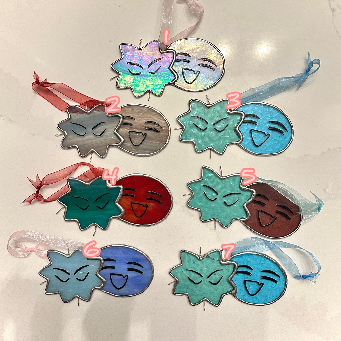 IvanTill stained glass ornaments