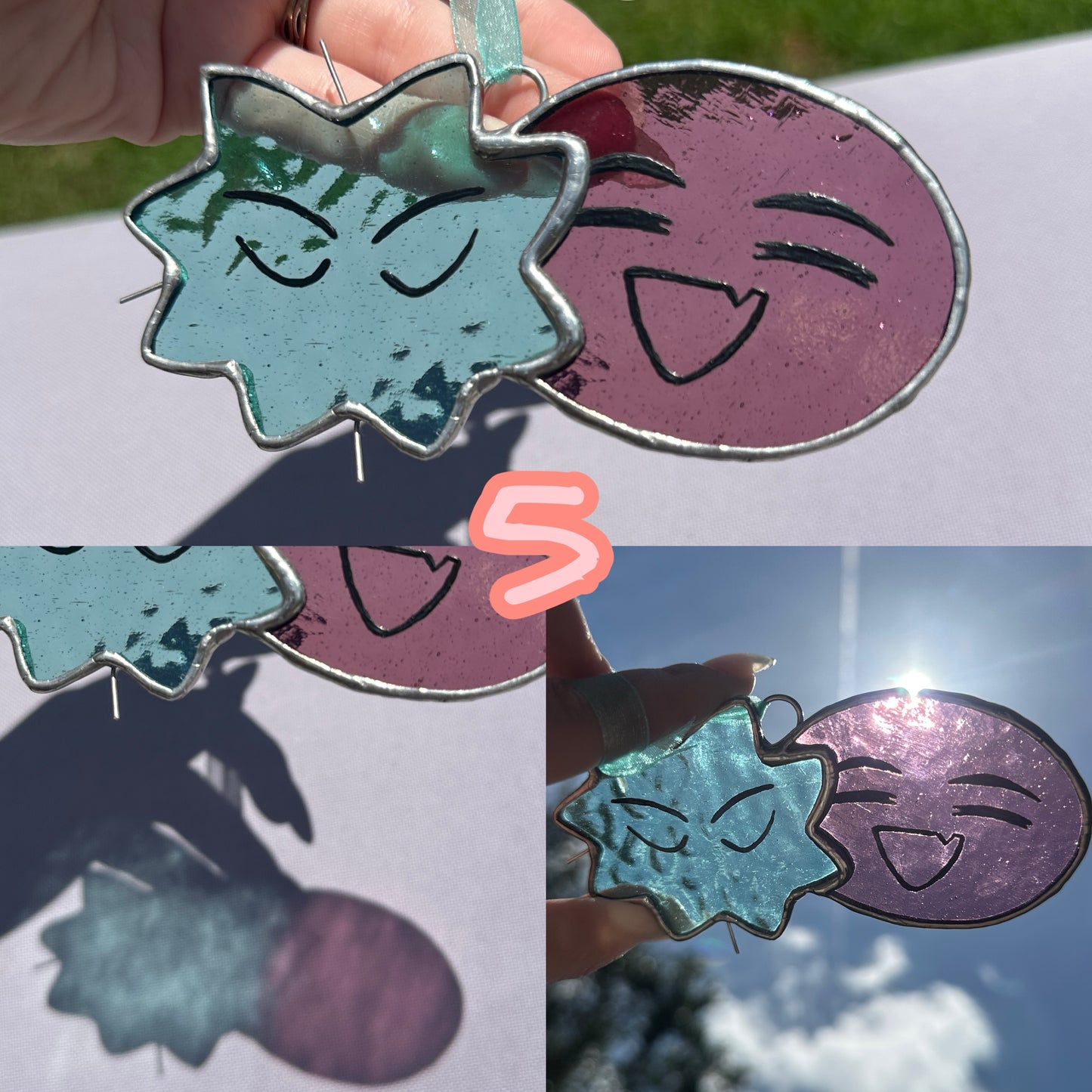 IvanTill stained glass ornaments