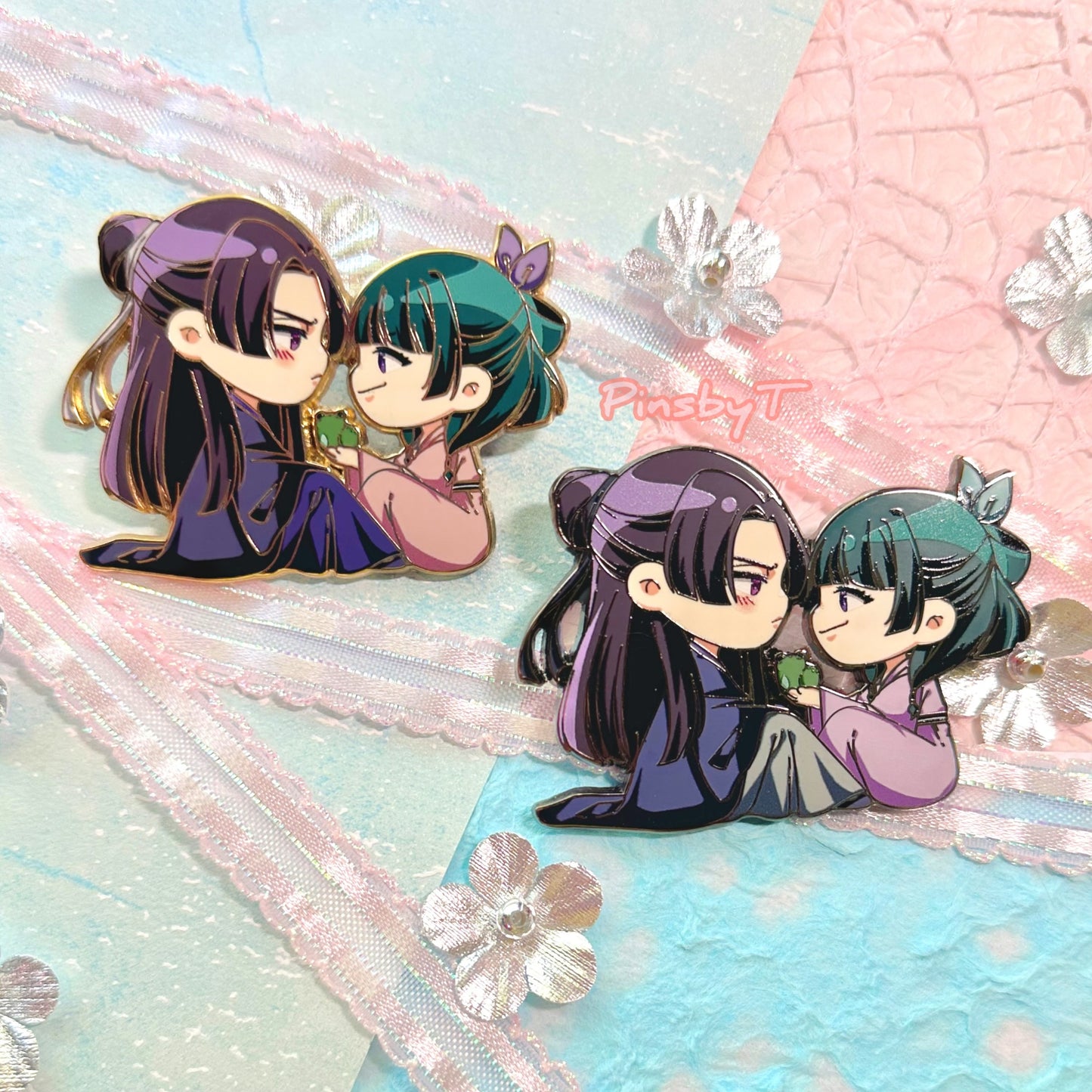 “…A frog?” J&M enamel pin